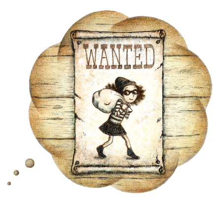 Ruttan_THIEF_Eliza - Wanted poster